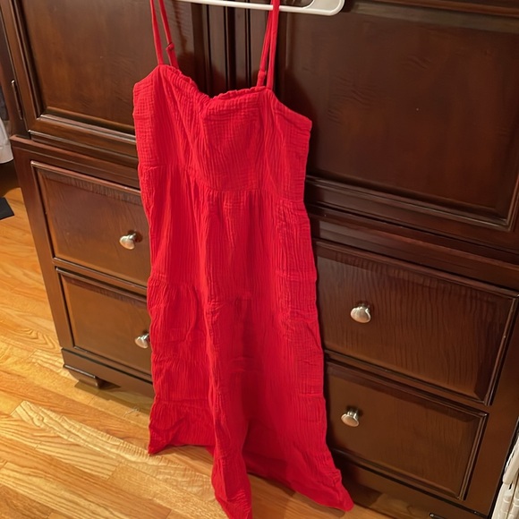 Knox Rose Women’s Summer Linen Long Dress Size XSmall - Picture 3 of 3